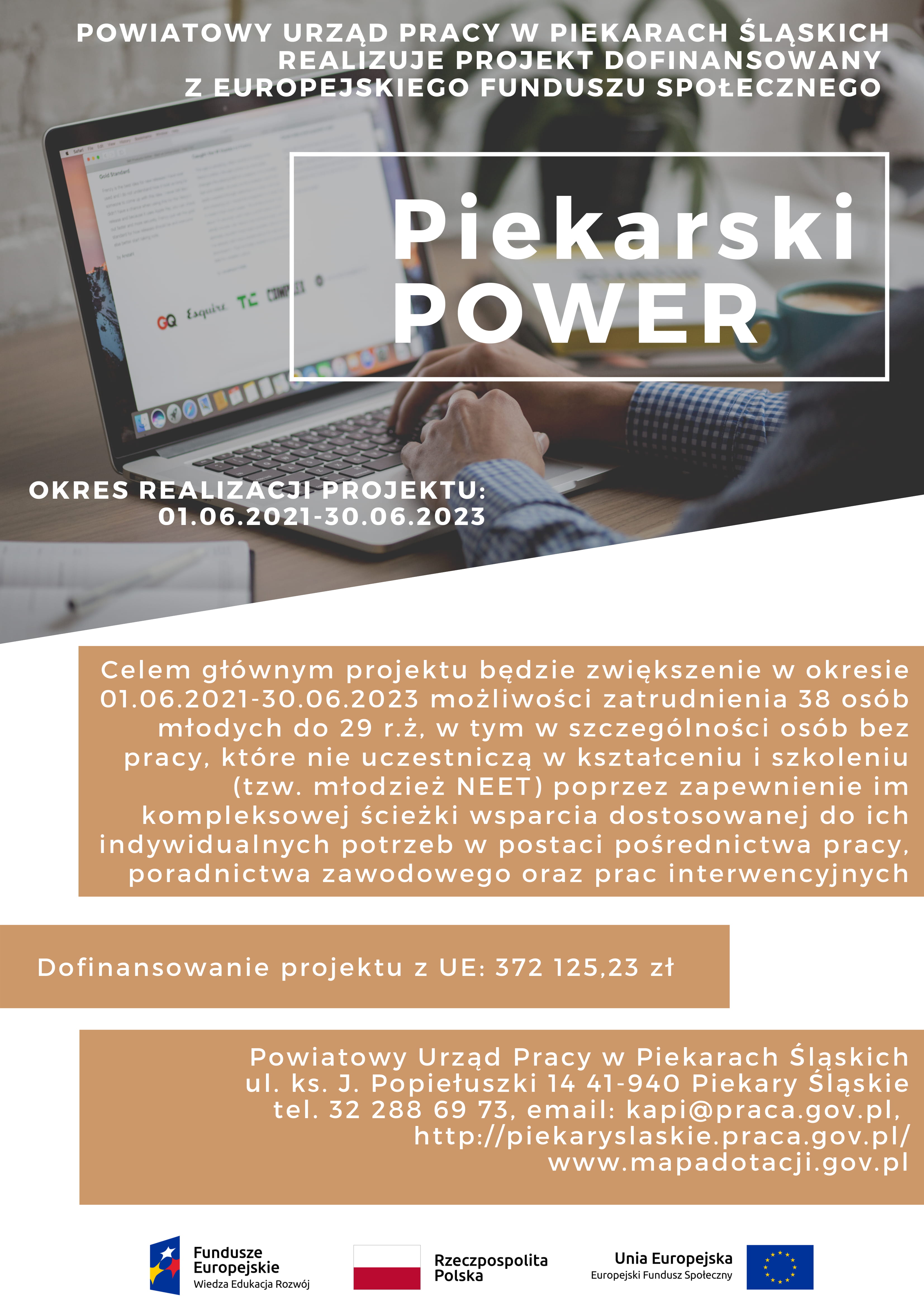 Plakat Piekarski POWER